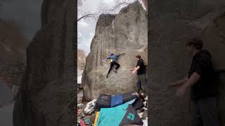 The Crippler Dropoff V7 Little Cottonwood Canyon [upl. by Assin894]