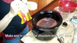 How to make Chocolate Lava Cake in Crockpot Lava Cake in Slow Cooker [upl. by Yenterb684]