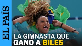 OLIMPIADAS  Rebeca Andrade la brasileña que ganó el oro contra Simone Biles en París  EL PAÍS [upl. by Laetitia592]