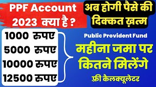 PPF account Kya hai What is PPF account  Public Provident Fund  PPF Interest Rate Benefits rule [upl. by Attinahs]