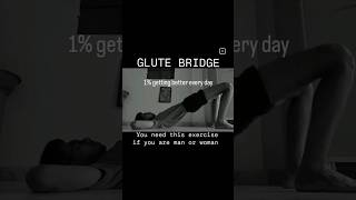 Glute bridge exercise for glutes and pelvic floor [upl. by Sirron]