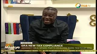 Captain Smart rants about Abossey Okai spare parts dealers fuming over GRAs higher taxation on them [upl. by Hayn408]