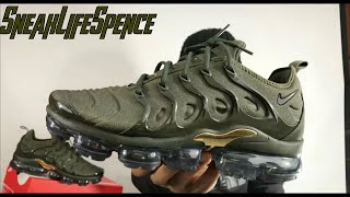 Vapormax Plus review and unboxing Khaki green [upl. by Elolcin]