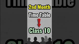 how to get 95 in class 10th class 10 time table 202425  how to start class 10  shorts short [upl. by Rahsab]