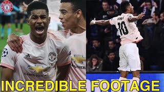 Incredible Footage Rashford’s Penalty Winner Over PSG  The Crucial Moment From All Angles Stands [upl. by Lindeberg]