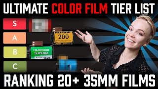 Ranking 35mm Color Films  ULTIMATE Tier List [upl. by Johst]