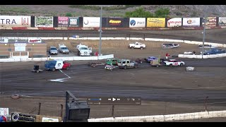 Perris Auto Speedway Figure 8 Trailer Main Event 6124 [upl. by Acile359]