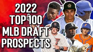 2022 MLB DRAFT TOP 100 PROSPECTS REVIEW [upl. by Buskus]