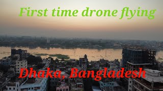 First time flying drone dronevideo dhaka fypシ゚viral [upl. by Leizo]