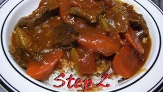 Sirloin Steak Stew in Slow Cooker part 2 [upl. by Flore]