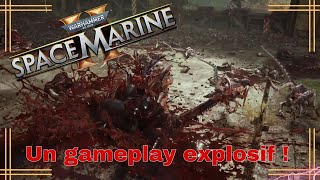 Warhammer 40000 Space Marine 2 – Gameplay Explosif et Batailles Légendaires [upl. by Aserahs]