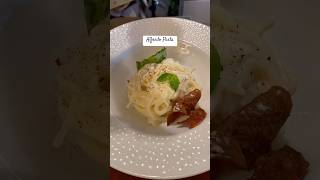 Alfredo Pasta dinner food lowcarb [upl. by Starobin364]