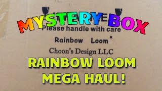 Rainbow Loom Mystery Box  Mega Haul [upl. by Rex369]