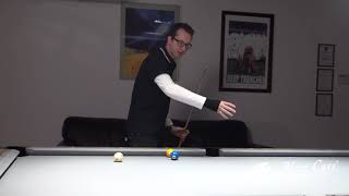 Pool Trick Shots Tutorial How to do the Circular Follow [upl. by Llerral]