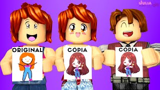 Roblox  ORIGINAL vs CÓPIA Copyrighted Artists [upl. by Ttirb]