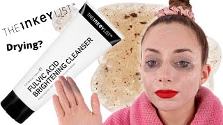 The Inkey List Fulvic Acid Brightening Cleanser Review  It doesnt brightens [upl. by Aihsekyw]