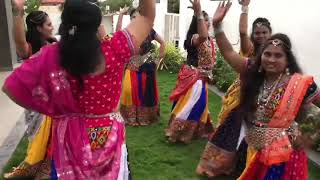 SNatraj Dance Academy Kinwat Navratrispecial dholidasong [upl. by Enyale817]