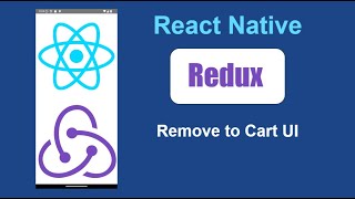 React native redux tutorial in hindi 9 Remove to Cart UI [upl. by Llehsad703]