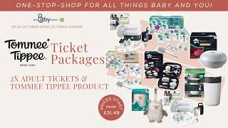 Tommee Tippee Ticket Packages at The Baby Show with Lidl GB  Olympia London 2527th October 2024 [upl. by Ahsayn]