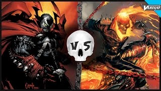 Spawn VS Ghost Rider Epic Battle [upl. by Rafe]