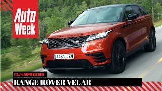 Range Rover Velar  AutoWeek Review  English subtitles [upl. by Aihsekat]