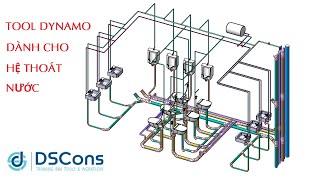 DSCONS  Chia sẻ bộ Tool Dynamo vẽ thoát nước [upl. by Pfosi]