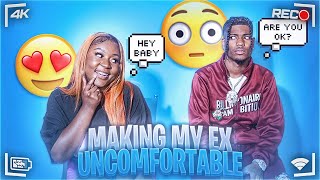 MAKING MY EX BOYFRIEND TRAY BILLS UNCOMFORTABLE TO GET HIS REACTION  IAMJUSTAIRI PRANKS [upl. by Bucky]