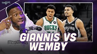 GIANNIS VS WEMBY Thanasis Antetokounmpo breaks down the epic NBA matchup [upl. by Brandt]