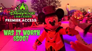 I Spent 500 for Premier Access at Shanghai Disneyland  Shanghai Disneyland Halloween 2024 [upl. by Nairret]