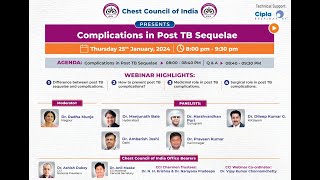 Complications in Post TB Sequelae [upl. by Vogeley]