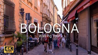 Bologna Walking Tour 2 4K [upl. by Winchell]