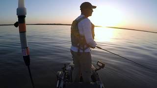 Lake Texoma Kayak Striper Fishing 5518 [upl. by Ierna704]