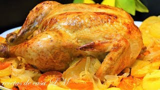 EL POLLO AL HORNO MAS DELICIOSO DEL MUNDO ENTERO [upl. by Uzzi110]