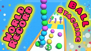 The Ultimate Ball Stacking Challenge Can Anyone Beat this World Record Levels 880883 [upl. by Lazos]