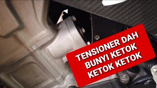 HONDA RS150 TENSIONER AKU DAH BERBUNYI TUKAR KEPADA TENSIONER CBR 250 AUTO [upl. by Keyes]