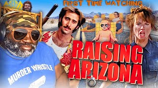 RAISING ARIZONA 1987  FIRST TIME WATCHING  MOVIE REACTION [upl. by Akemak]