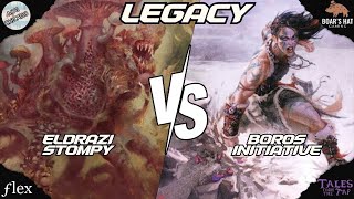 Boros Initiative VS Eldrazi Stompy MTG Legacy [upl. by Amaral]