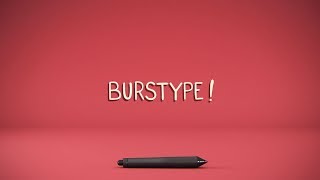 Burstype  Animated Typeface [upl. by Pearlstein]