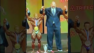 Strongman standing next to bodybuilders [upl. by Brod]