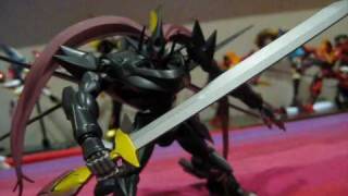 AFR  Code Geass Zangetsu Robot Damashii Figure Review [upl. by Ilamad611]