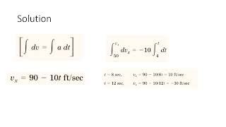 Engg Mec Dynamics Sample Problem 2 2 [upl. by Aromas]