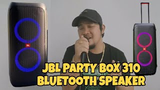 JBL PARTY BOX 310  PAANO E SETUP  Videoke Soundtrip Bluetooth Speaker [upl. by Dorsey210]