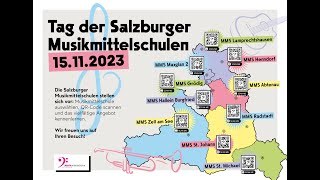 Tag der Salzburger Musikmittelschulen  Pausenkonzert in der Musikmittelschule Abtenau [upl. by Asihtal]