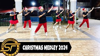 CHRISTMAS MEDLEY 2024  Christmas Special  Christmas Dance  Dance Fitness  Zumba [upl. by Esirtal300]