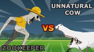 Unnatural Cow vs Zookeeper  Monster Animation [upl. by Riek331]