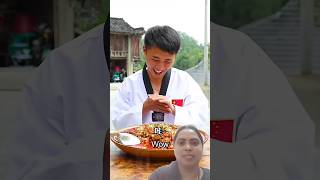 greenscreen with fatsongsongandthinermao comedy funny spicyfood mukbangs eating [upl. by Harlie]