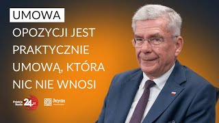 Umowa koalicyjna opozycji bez konkretów Stanisław Karczewski oszukali wyborców [upl. by Helsa]