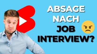 😨ABSAGE nach dem JobInterview TU DAS💡 Karriereguru shorts youtubeshorts [upl. by Neelehtak395]