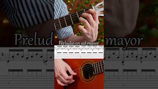 quotPreludio en sol mayorquot M Carcassi guitarlesson tabs guitarra tutorial [upl. by Atnwahs]