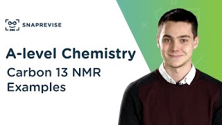 Carbon 13 NMR Examples  Alevel Chemistry  OCR AQA Edexcel [upl. by Swann117]